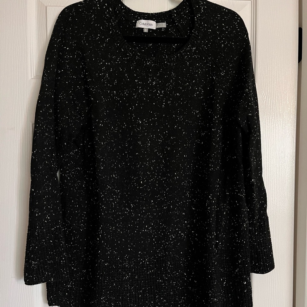 EUC Calvin Klein pullover tunic sweater, size XL
